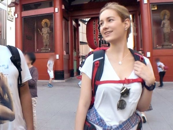 【素人】ナンパしたのはロシアから旅行へ来ていた旅する美女！日本の記念にセックスでもどう？ってノリで世界平和ファック！