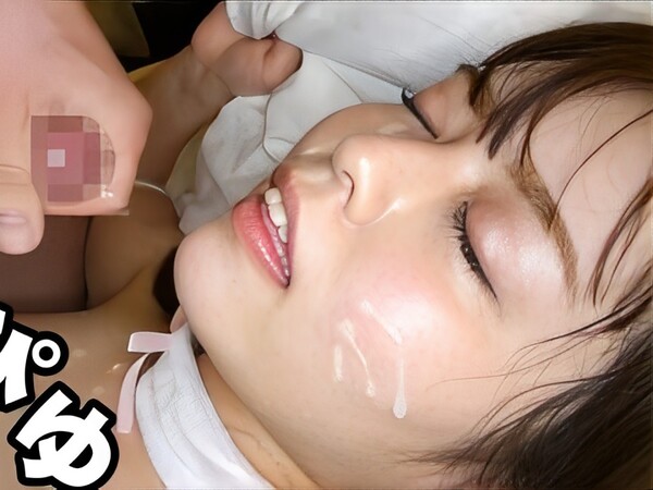 【Hカップ淫乳】ビュッビュッ♪濃厚スペルマを顔面で受け止め♥3Pで強欲プレイに徹するフリーター20歳娘！