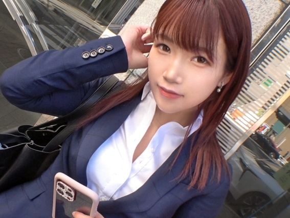 【オフィスで乱れるOL】 スーツ姿のセクシーお姉さんがパンスト破られて大興奮！ 指マンでイキまくり、ヌルヌルのおマンコにチ〇ポ挿入！