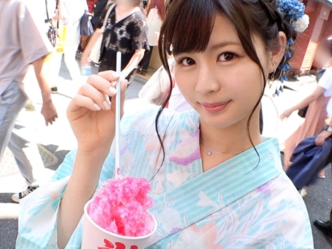 【素人】浅草で見つけた浴衣女子をナンパしてホテルに連れ込みしっかりハメたらエロすぎましたｗｗｗ