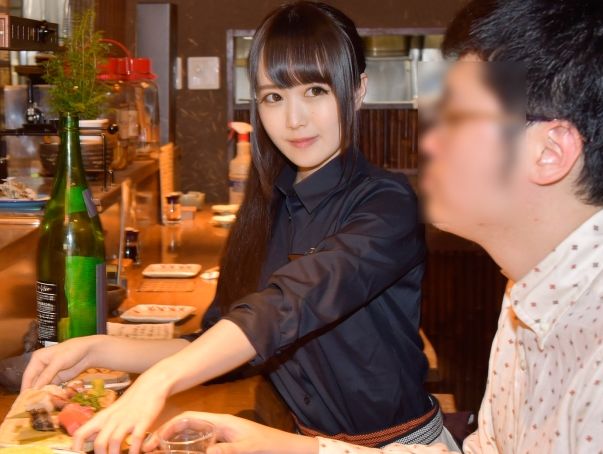 【美少女】飲み屋で働くあの子とヤリたい！だってキュート顔たまらん！口説き落としてお店の中でエッチなお身体堪能します！