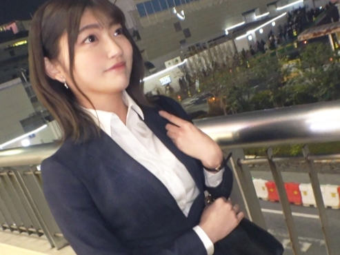 ＜OL×ワンナイト＞色白スリム美乳で桃尻の新人OL♫スーツ着衣挿入で快楽覚醒♡生ハメ鬼突き絶叫アクメでマジ逝き昇天♪