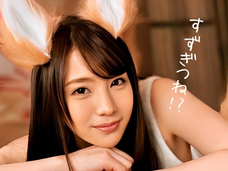 【キツネコスプレ美少女】CM風コスで犯されまくり！可愛すぎる姿でイチャラブSEX♡犯されちゃうキツネちゃんに興奮必至！