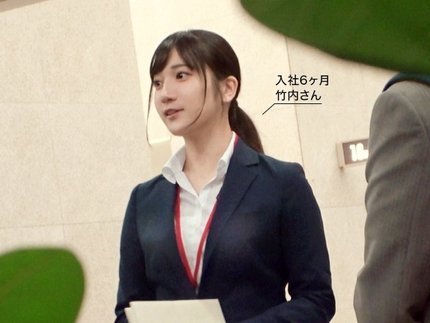 【素人】顔で勃起する美人すぎるスーツOLさん…極上のフェラチオ＆騎乗位で濃厚ザーメンが飛び出す…♡
